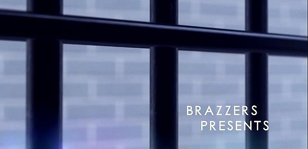 Brazzers - Brazzers Exxtra - Licking Locked Up scene starring Elsa Jean Riley Reid and Jean Val Jean